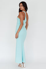 Shooting Stars One-Shoulder Maxi Dress Mint