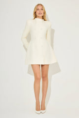 Button Mini Dress