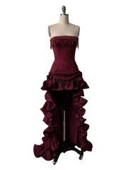 Victorian Lace Evening Dress – Vintage Elegance Gown