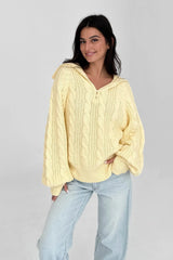 Let'S Cuddle Sweater In Butter