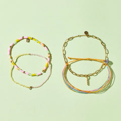Canary String Anklet