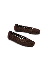 THERAPY Genesis Ballet Flat Chocolate