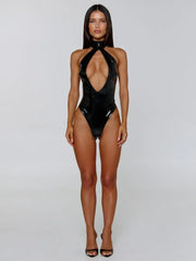 Luneth Bodysuit Black
