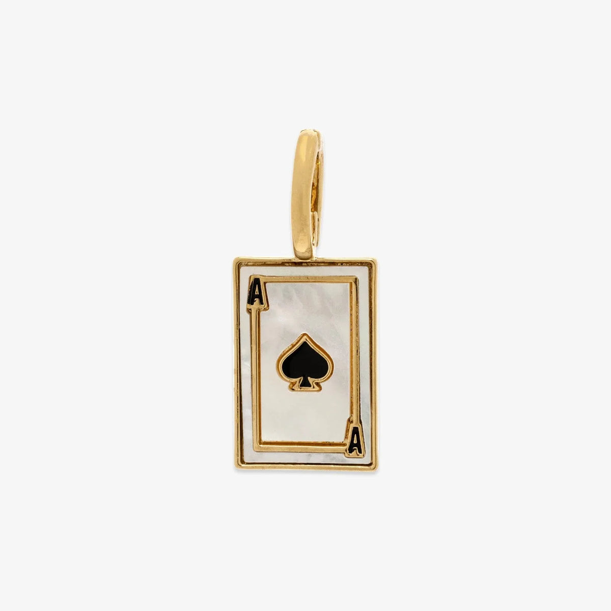 Harper Ace of Spades Statement Charm