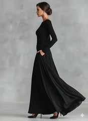 Effortless Elegance Maxi Dress — Flowing Silhouette For Any Occasion