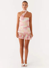 Fleur Mini Dress - Floral Print
