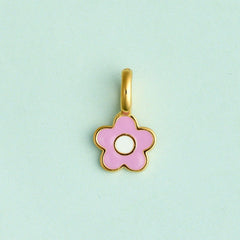 Harper Enamel Flower Charm