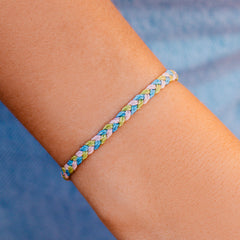 Mental Health Awareness Mini Braid Bracelet